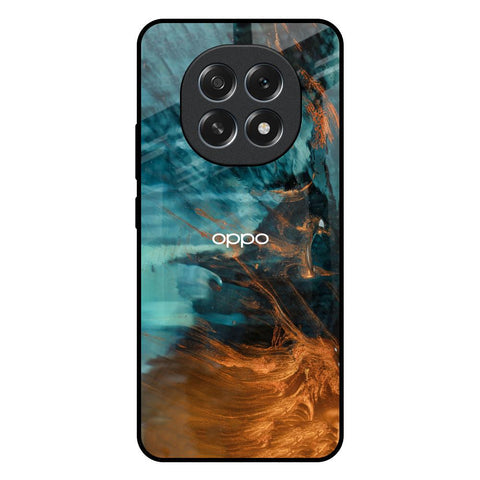 Golden Splash Glossy Case for Oppo F29 Pro 5G