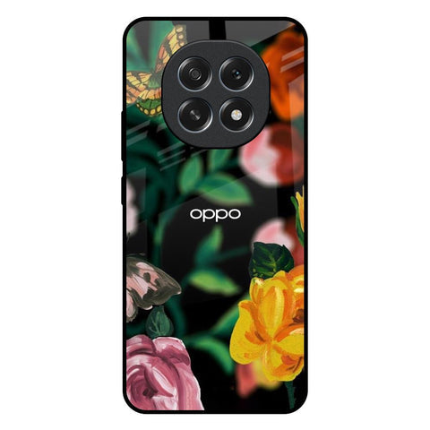 Flowers & Butterfly Glossy Case for Oppo F29 Pro 5G