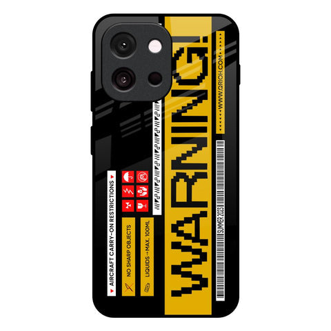 Aircraft Warning Glossy Case for OnePlus 13T 5G