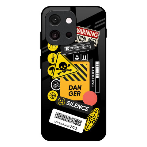 Danger Signs Glossy Case for OnePlus 13T 5G