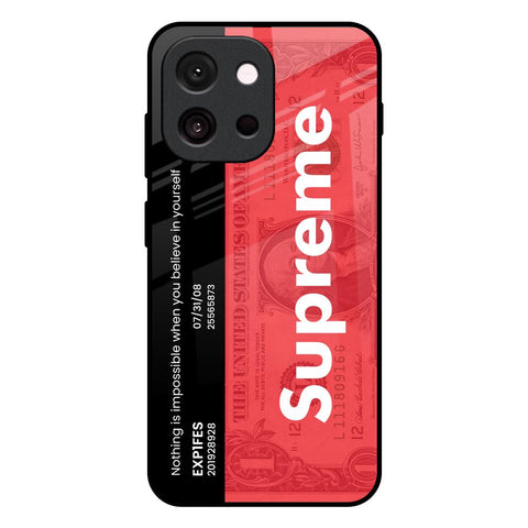 Supreme Ticket Glossy Case for OnePlus 13T 5G