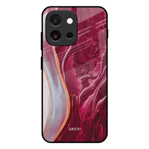 Crimson Ruby Glossy Case for OnePlus 13T 5G