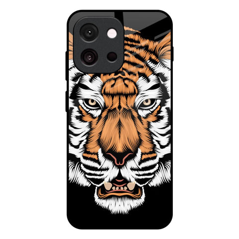 Angry Tiger Glossy Case For OnePlus 13T 5G