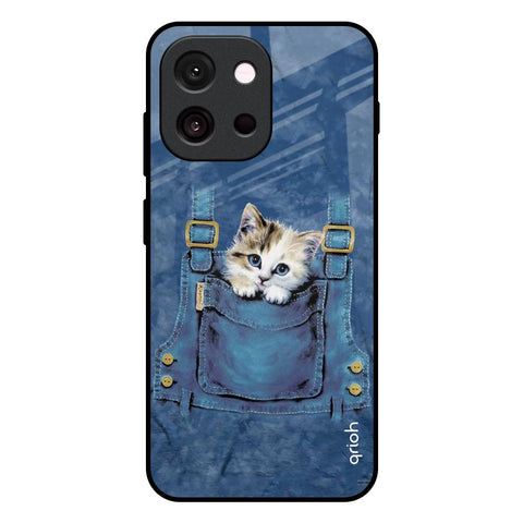 Kitty In Pocket Glossy Case For OnePlus 13T 5G