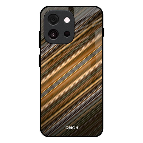 Diagonal Slash Pattern Glossy Case for OnePlus 13T 5G