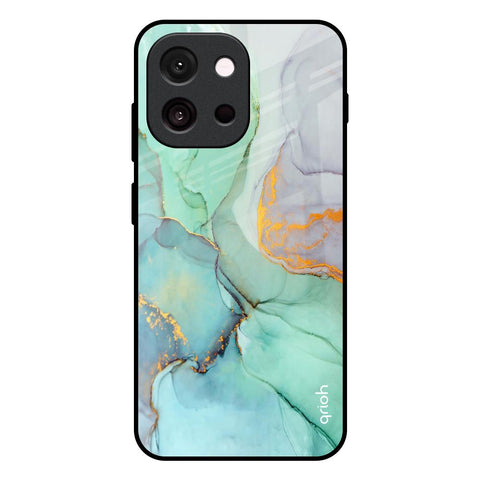 Green Marble Glossy Case for OnePlus 13T 5G