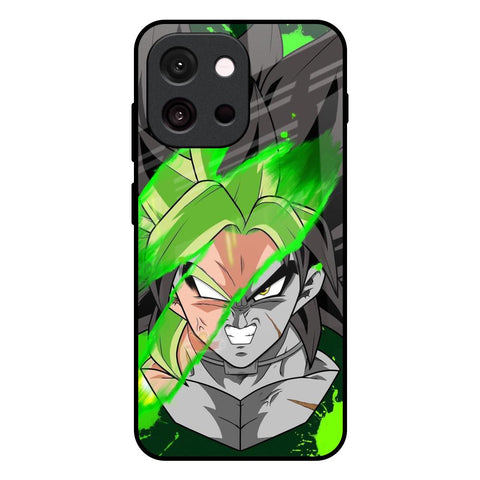Anime Green Splash Glossy Case for OnePlus 13T 5G