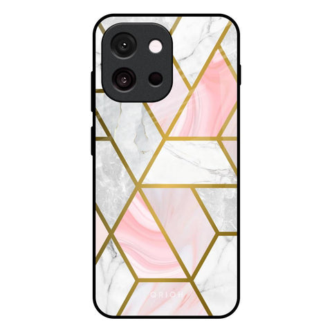 Geometrical Marble Glossy Case for OnePlus 13T 5G