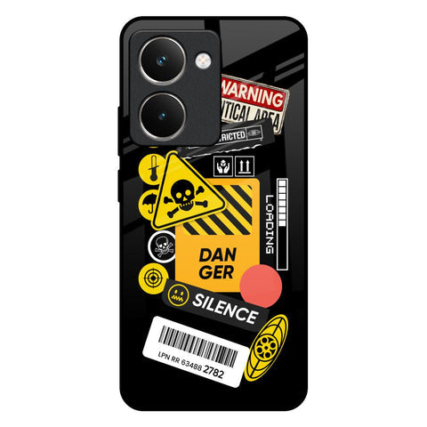 Danger Signs Glossy Case for Realme P3 Ultra 5G