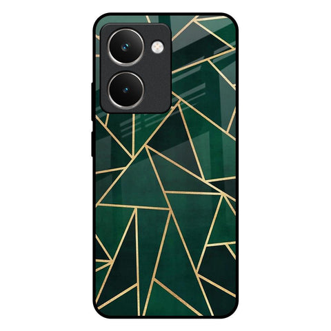 Abstract Green Glossy Case For Realme P3 Ultra 5G