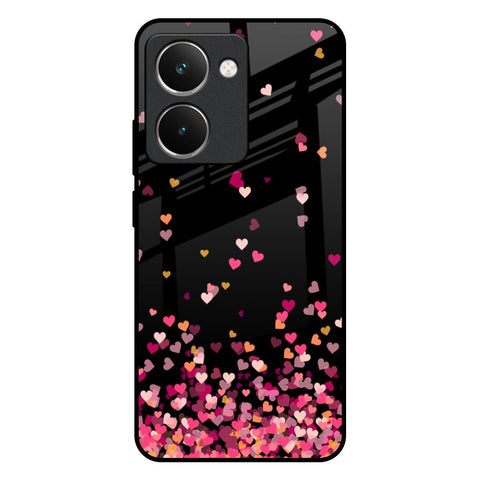 Heart Rain Fall Glossy Case For Realme P3 Ultra 5G