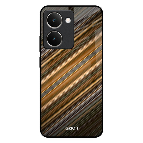 Diagonal Slash Pattern Glossy Case for Realme P3 Ultra 5G