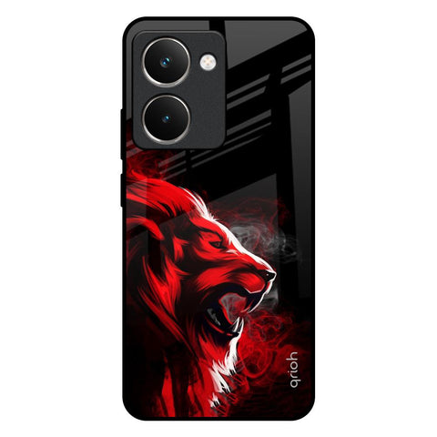 Red Angry Lion Glossy Case for Realme P3 Ultra 5G