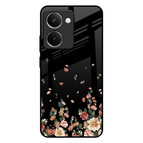 Floating Floral Print Glossy Case for Realme P3 Ultra 5G