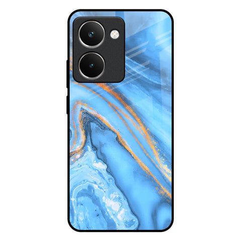 Vibrant Blue Marble Glossy Case for Realme P3 Ultra 5G