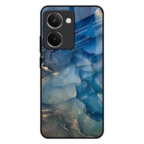 Blue Cool Marble Glossy Case for Realme P3 Ultra 5G