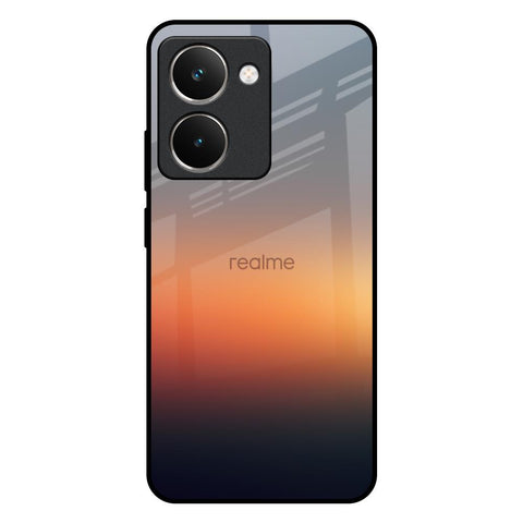 Aesthetic Orange Glossy Case for Realme P3 Ultra 5G
