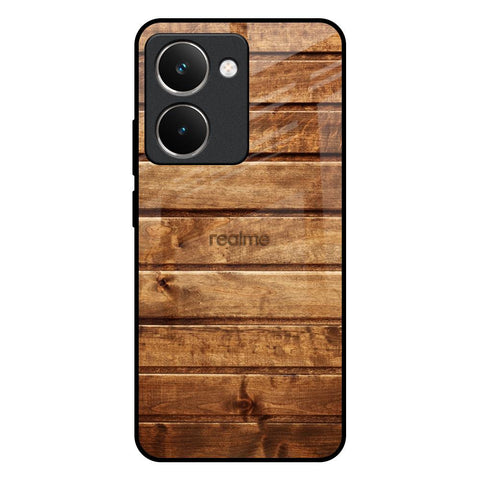 Wooden Planks Glossy Case for Realme P3 Ultra 5G
