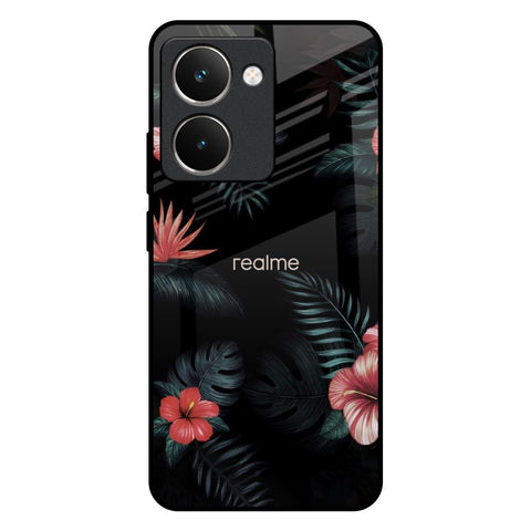 Tropical Art Flower Glossy Case for Realme P3 Ultra 5G