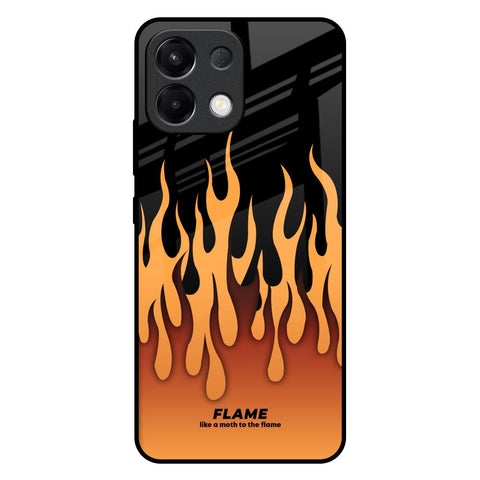 Fire Flame Glossy Case for Oppo K13 5G