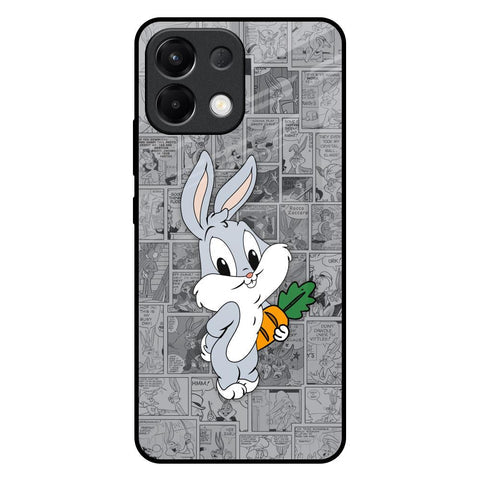 Cute Baby Bunny Glossy Case for Oppo K13 5G