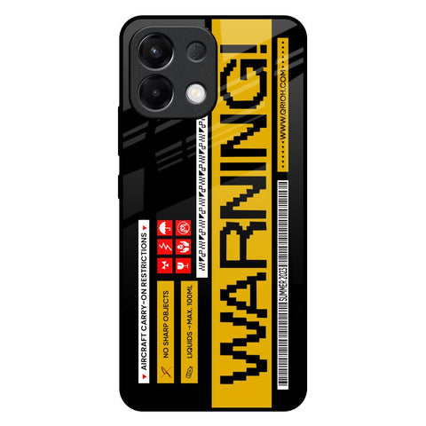 Aircraft Warning Glossy Case for Oppo K13 5G