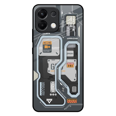 Retro Futuristic Glossy Case for Oppo K13 5G