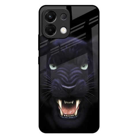 Angry Black Tiger Glossy Case for Oppo K13 5G