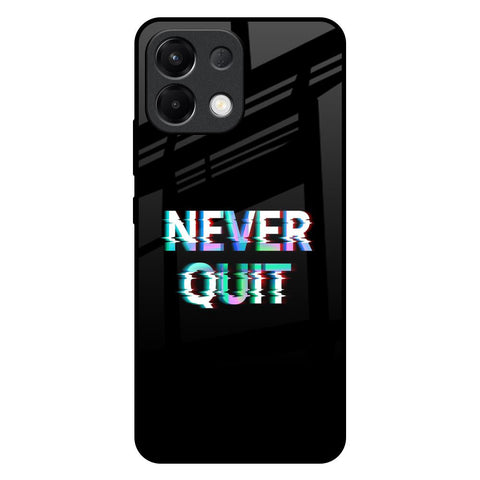 Never Quit Glossy Case For Oppo K13 5G