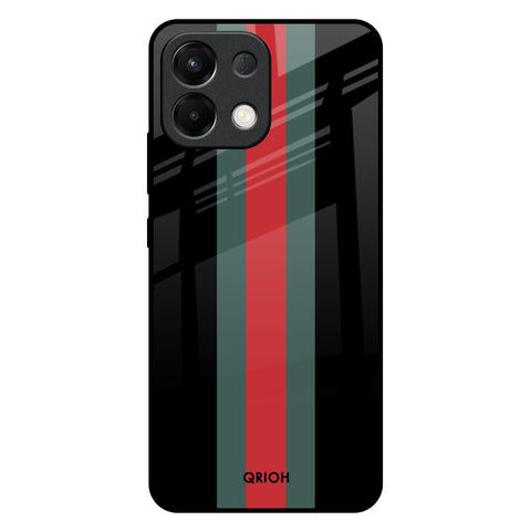 Vertical Stripes Glossy Case for Oppo K13 5G