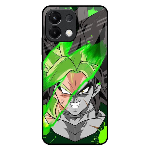 Anime Green Splash Glossy Case for Oppo K13 5G