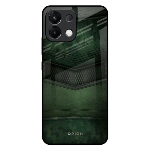 Green Leather Glossy Case for Oppo K13 5G
