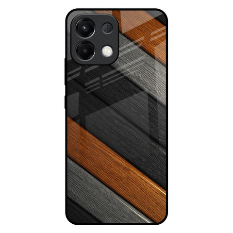 Tri Color Wood Glossy Case for Oppo K13 5G