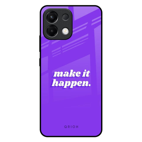 Make it Happen Glossy Case for Oppo K13 5G