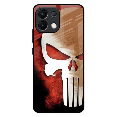 Red Skull Glossy Case for Oppo K13 5G