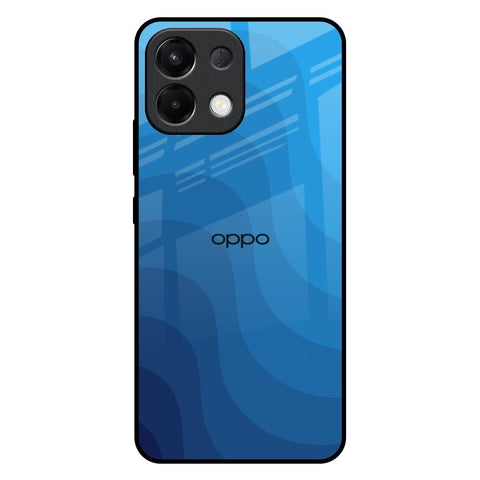Blue Wave Abstract Glossy Case for Oppo K13 5G