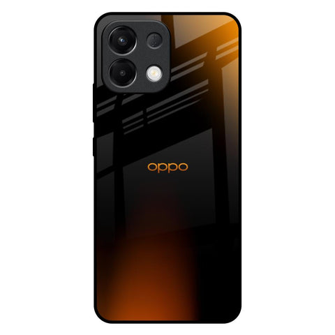 Orange Black Fusion Glossy Case for Oppo K13 5G