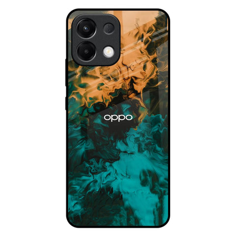 Watercolor Wave Glossy Case for Oppo K13 5G