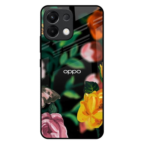 Flowers & Butterfly Glossy Case for Oppo K13 5G