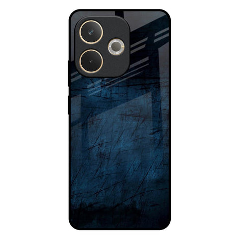 Dark Blue Grunge Glossy Case for Oppo A5 Pro 5G