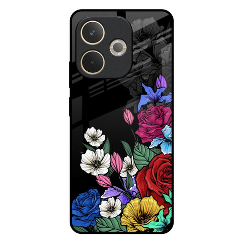 Rose Flower Bunch Art Glossy Case for Oppo A5 Pro 5G