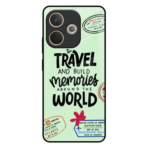 Travel Stamps Glossy Case for Oppo A5 Pro 5G