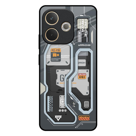 Retro Futuristic Glossy Case for Oppo A5 Pro 5G