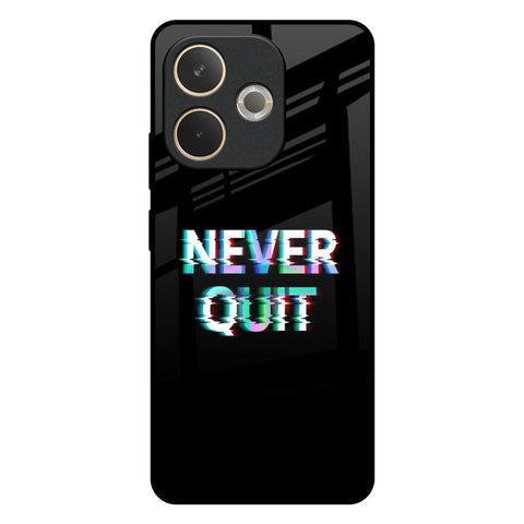 Never Quit Glossy Case For Oppo A5 Pro 5G