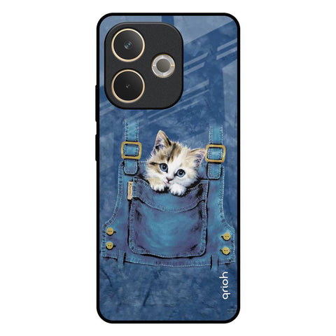 Kitty In Pocket Glossy Case For Oppo A5 Pro 5G