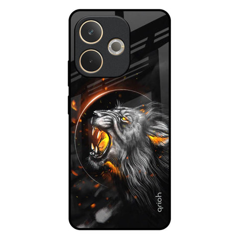 Aggressive Lion Glossy Case for Oppo A5 Pro 5G