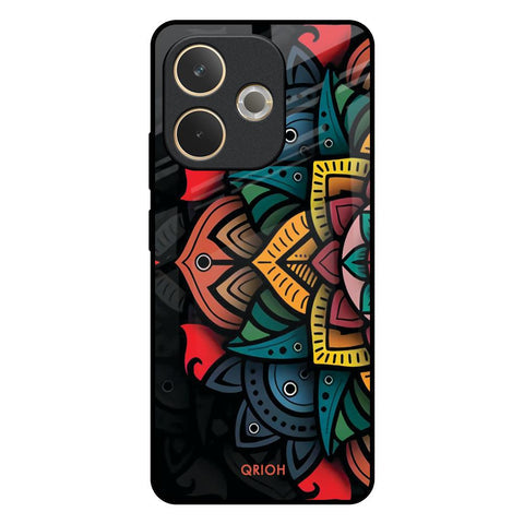 Retro Gorgeous Flower Glossy Case for Oppo A5 Pro 5G