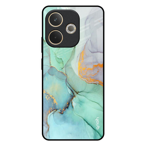 Green Marble Glossy Case for Oppo A5 Pro 5G