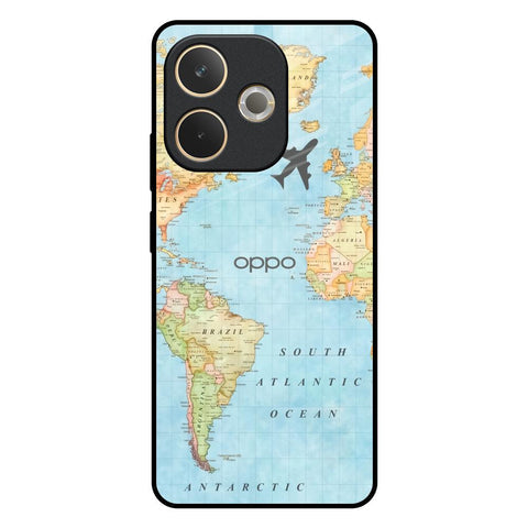 Fly Around The World Glossy Case for Oppo A5 Pro 5G