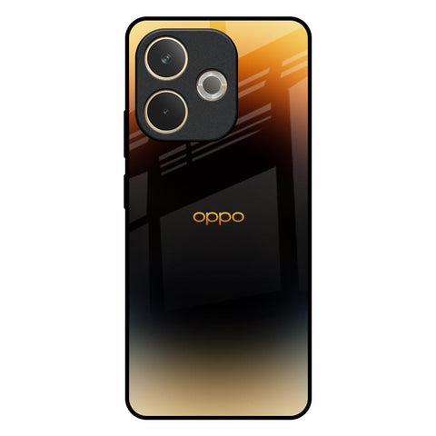 Grainy Yellow Glossy Case for Oppo A5 Pro 5G